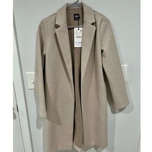 Zara coat size S come with price tag. New 100%
